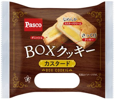 ＢＯＸクッキー　カスタード