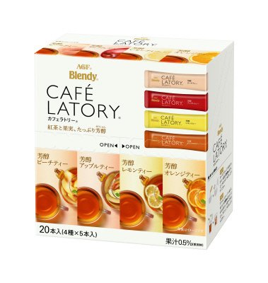 「ブレンディカフェラトリー」スティック　フルーツティーアソート２０本