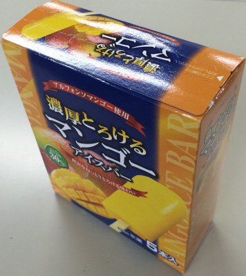 濃厚とろけるマンゴーアイスバー