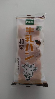 牛乳パン　和栗