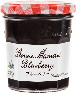 ボンヌママン　ブルーベリージャム　225g
