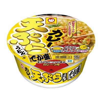 カレー天ぷらうどん　でか盛