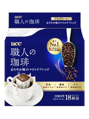 職人の珈琲ドリップコーヒーまろやか味のマイルドブレンド