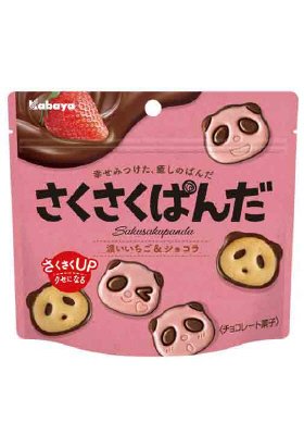 さくさくぱんだ　濃いいちご＆ショコラ