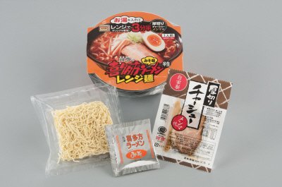 河京の喜多方ラーメン　レンジ麺みそ味