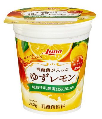 乳酸菌が入った ゆずレモン