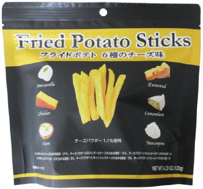 フライドポテト６種のチーズ味