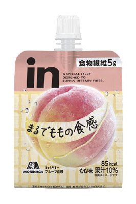 ｉｎゼリー　フルーツ食感＜もも＞
