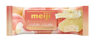 リッチピーチチョコレートアイスバー