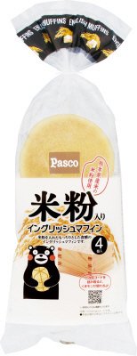 米粉入りイングリッシュマフィン　４個入