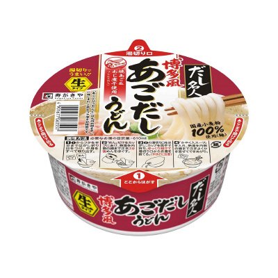 カップだし名人博多風あごだしうどん