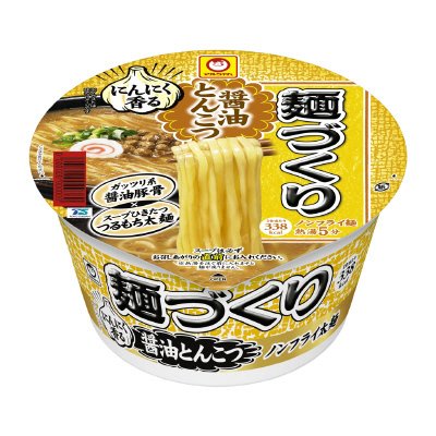 麺づくり　にんにく香る醤油とんこつ