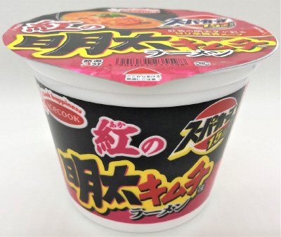 スーパーカップ１．５倍　紅の明太キムチ味ラーメン