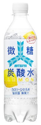 三ツ矢　微糖炭酸水レモン　ＰＥＴ４９０ｍｌ