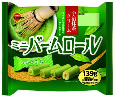 １３９ｇミニバームロール宇治抹茶クリーム