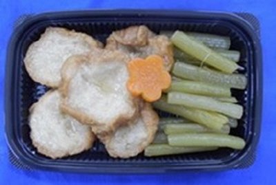 仙台麩とふきの炊き合わせ
