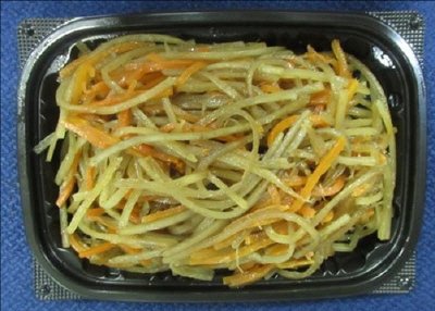 懐かしの味　国産野菜の金平ごぼう