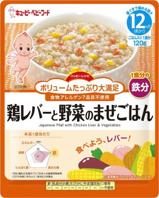 ハッピーレシピ　鶏レバーと野菜のまぜごはん