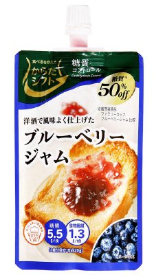 糖質コントロール　ブルーベリージャム