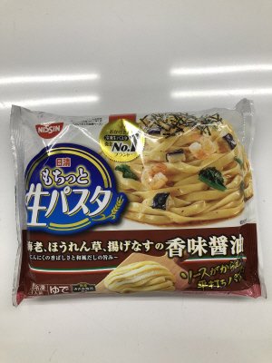 日清もちっと生パスタ　香味醤油