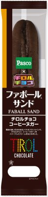 ファボールサンド　チロルチョコ　コーヒーヌガー