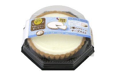 ２層のクリームチーズタルト