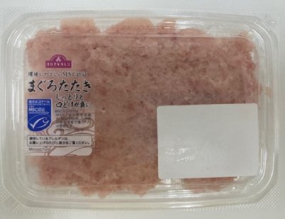 トップバリュMSCまぐろたたき　160g　AFS中部