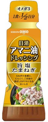 日清アマニ油ドレッシング　旨塩たまねぎ160ｍｌ