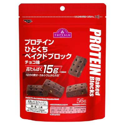 プロテイン１５ｇ　ひとくちベイクドブロック