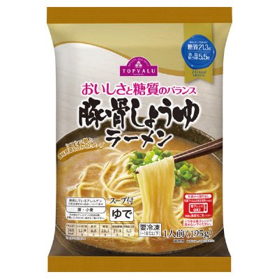おいしさと糖質のバランス　豚骨しょうゆラーメン
