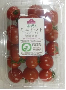 宮崎県産トップバリュ減の恵みミニトマト（大パック）