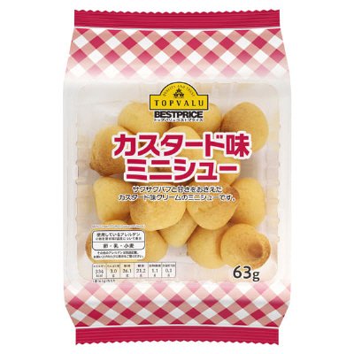 ミニシューカスタード味