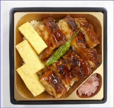 鶏照焼き玉子焼き重