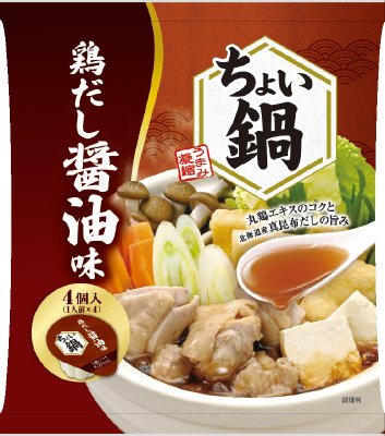 ちょい鍋　鶏だし醤油味　4個入