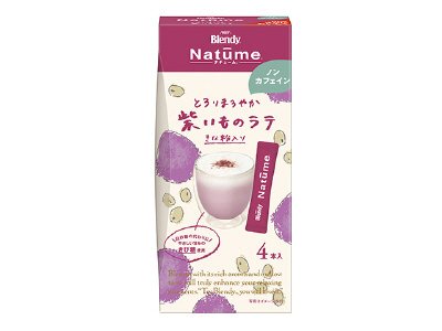 「ブレンディナチューム」紫いものラテ４本