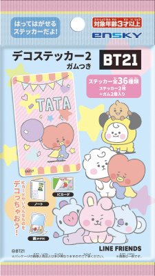 ＢＴ２１デコステッカーガム２