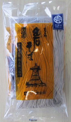 田中屋　出石そば（半なま）かけそば用４人前つゆ付　３セット　　Ｋ－６