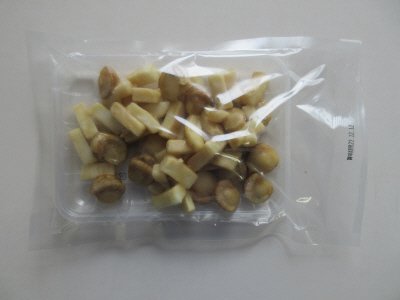 いかとほたてのバター醤油味