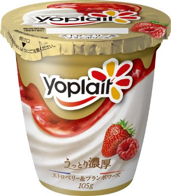 ヨープレイトストロベリー＆フランボワーズ