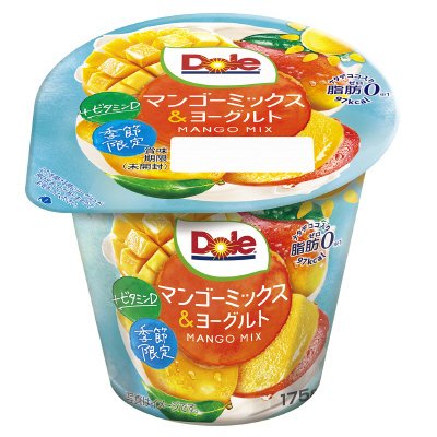 Doleマンゴーミックス＆ヨーグルト+ビタミンD