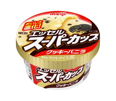 エッセルスーパーカップクッキーバニラ