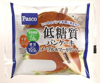 低糖質パンケーキ　メープル＆マーガリン２個入