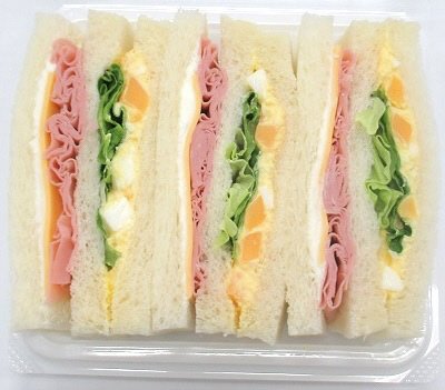 チーズ入りハムたまサンド