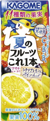 夏のフルーツこれ一本シチリアレモン＆パインブレンド