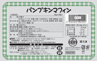 パンプキンマフィン