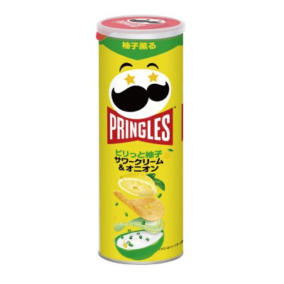 プリングルズ　ピリっと柚子　サワークリーム＆オニオン　１０５ｇ