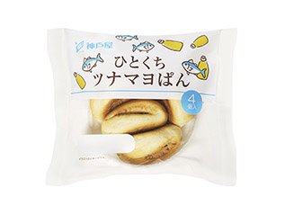 ひとくちツナマヨぱん４個入