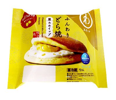 ふんわりどら焼・栗＆ホイップ