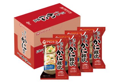 ほぐし身入り　かに雑炊