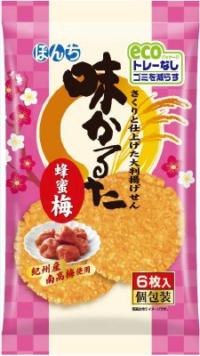 ６枚味かるた蜂蜜梅Ｅ